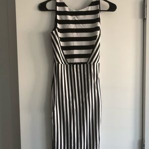 Zara Dresses - Zara Bodycon Striped Midi Dress Zara Dresses - Zara Bodycon Striped Midi Dress